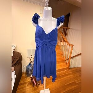 Size 12 new with tags sexy blue corset closure Elegant Blue Women's Dress